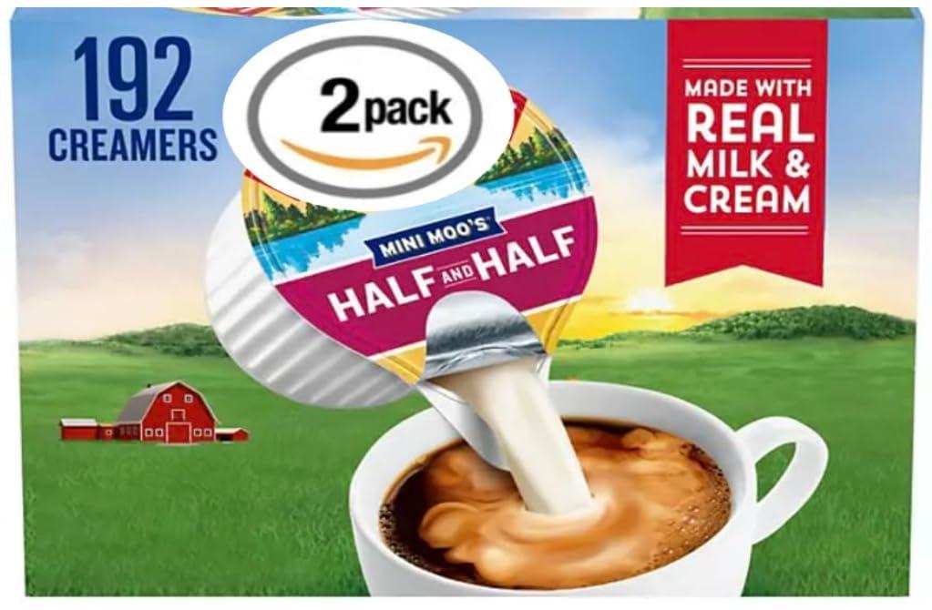 Land Half & Half Creamer Singles, 192 Count (2 Pack)