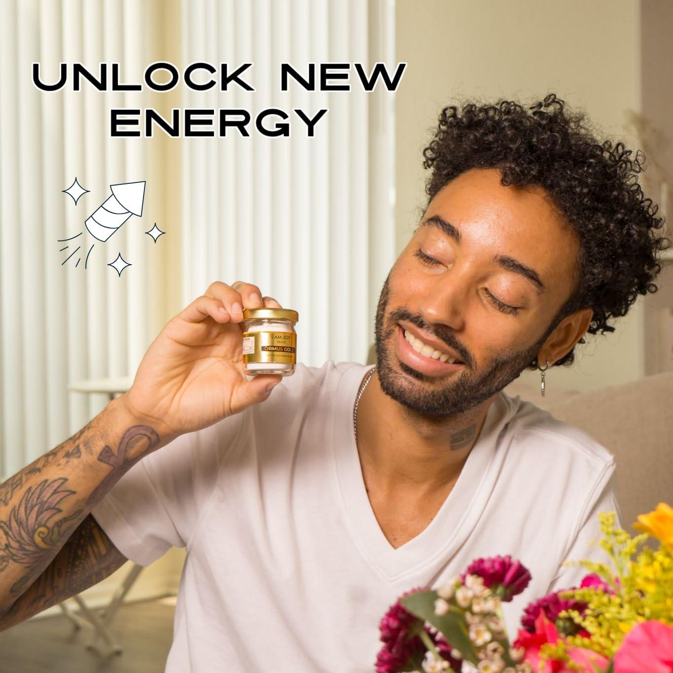 I Am Joy co. I Am Joy co. Pure Ormus White Gold Powder Monoatomic M-State 24k 99.99% | No Plastic, No Lye, No Dyes, No Fillers | 22 Grams