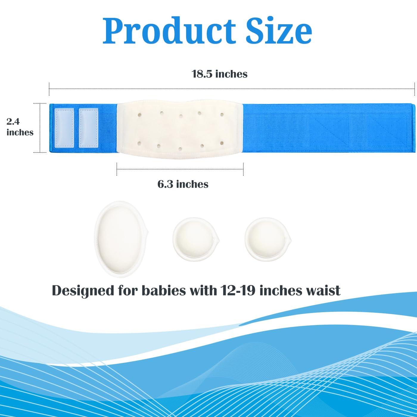 S S Baby Belly Band Umbilical Hernia Belt | Belly Button Band Navel Truss Wrap for Newborn/Infant - Soft, Skin-friendly, Adjustable