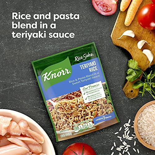 Knorr Knorr Rice Sides For a Tasty Rice Side Dish Teriyaki No Artificial Flavors, No Preservatives, No Added MSG 5.4 oz (Pack of 2)