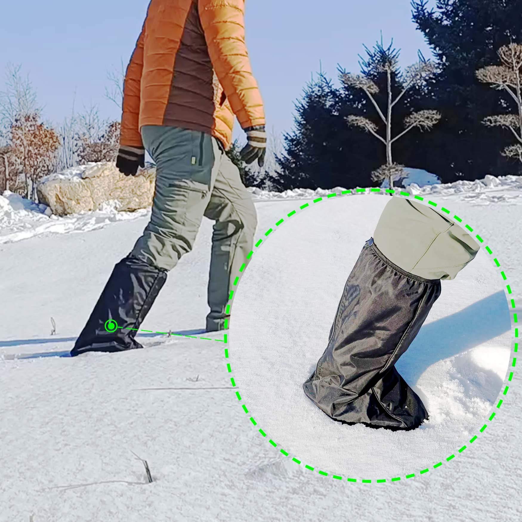 ARUNNERS ARUNNERS Medical Boot Cover Walking Brace Orthopedic Fracture Cast with Integrative Slip-Resistant Rubber Sole (Black, Tall, Small)