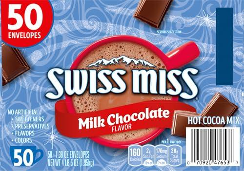 Swiss Miss Swiss Miss Milk Chocolate Flavor Hot Cocoa Mix, 1.38 oz. 50-Count