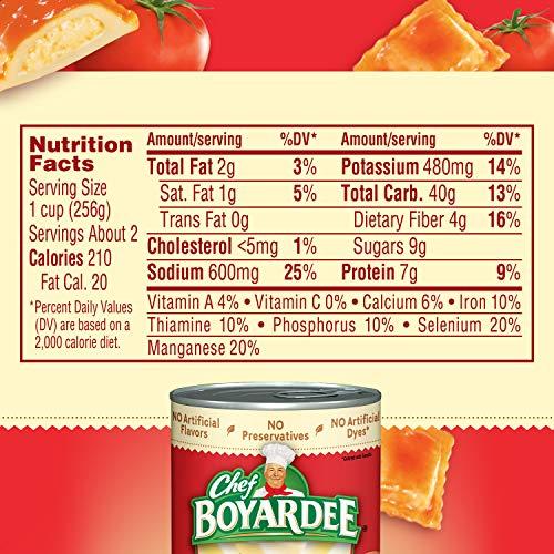 Chef BOYARDEE Chef Boyardee Cheese Ravioli in Tomato Sauce, 15 oz, 12 Pack