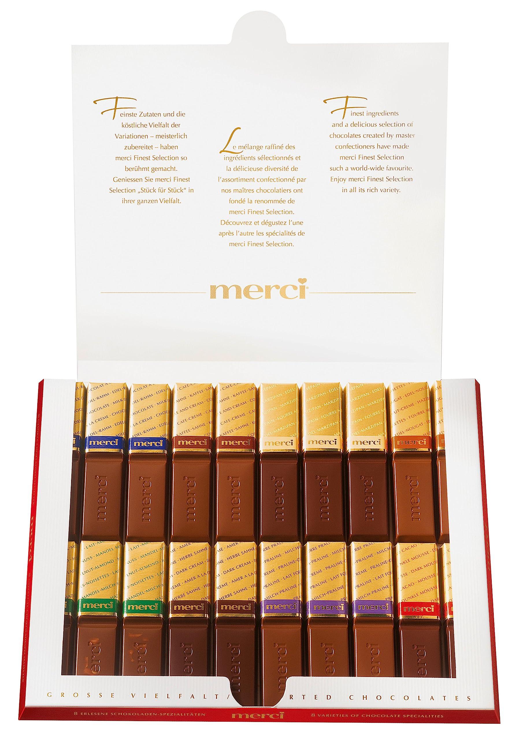 Storck Merci Assorted Chocolate Finest Selection 8 Flavors