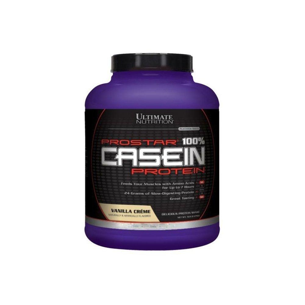Ultimate Nutrition Ultimate Nutrition Prostar Micellar Casein Protein Powder 24 Grams of Protein, 9.9 Grams of EAAS, and 4.6 Grams of BCAAS-69 Servings,Vanilla Powder,5 Pounds
