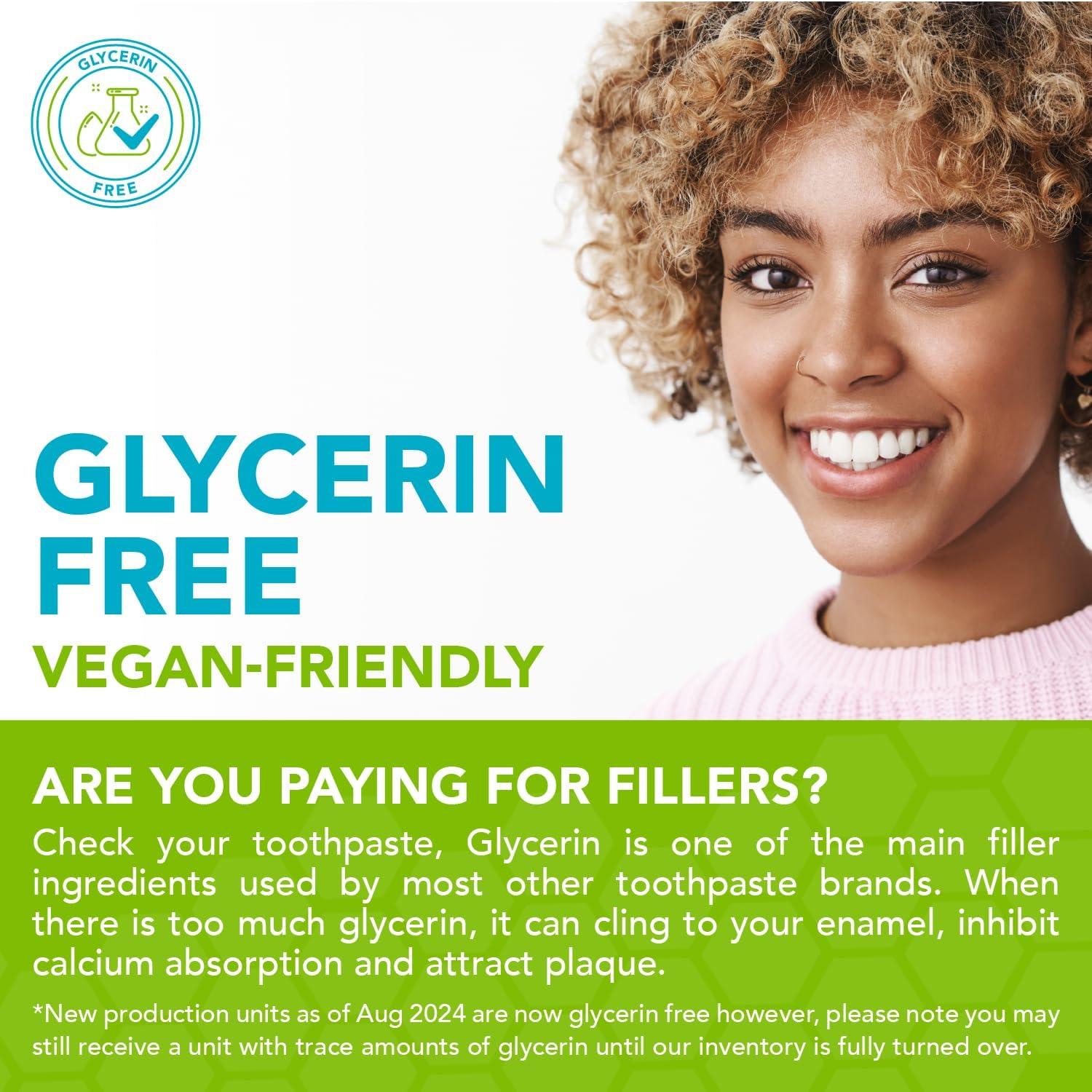 Great Oral Health Nano hydroxyapatite Toothpaste Fluoride-Free, Pro Mineralizer Toothpaste: Dentist Formulated Remineralizing Anti Cavity Xylitol Toothpaste, Enamel Support Sensitive Teeth Toothpaste Peppermint Wow