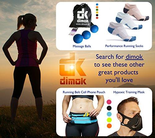dimok dimok Calf Compression Sleeves Pair - Leg Compression Socks for Calves Running Women Men - Best for Shin Splint Muscle Pain Better Circulation (S/M)