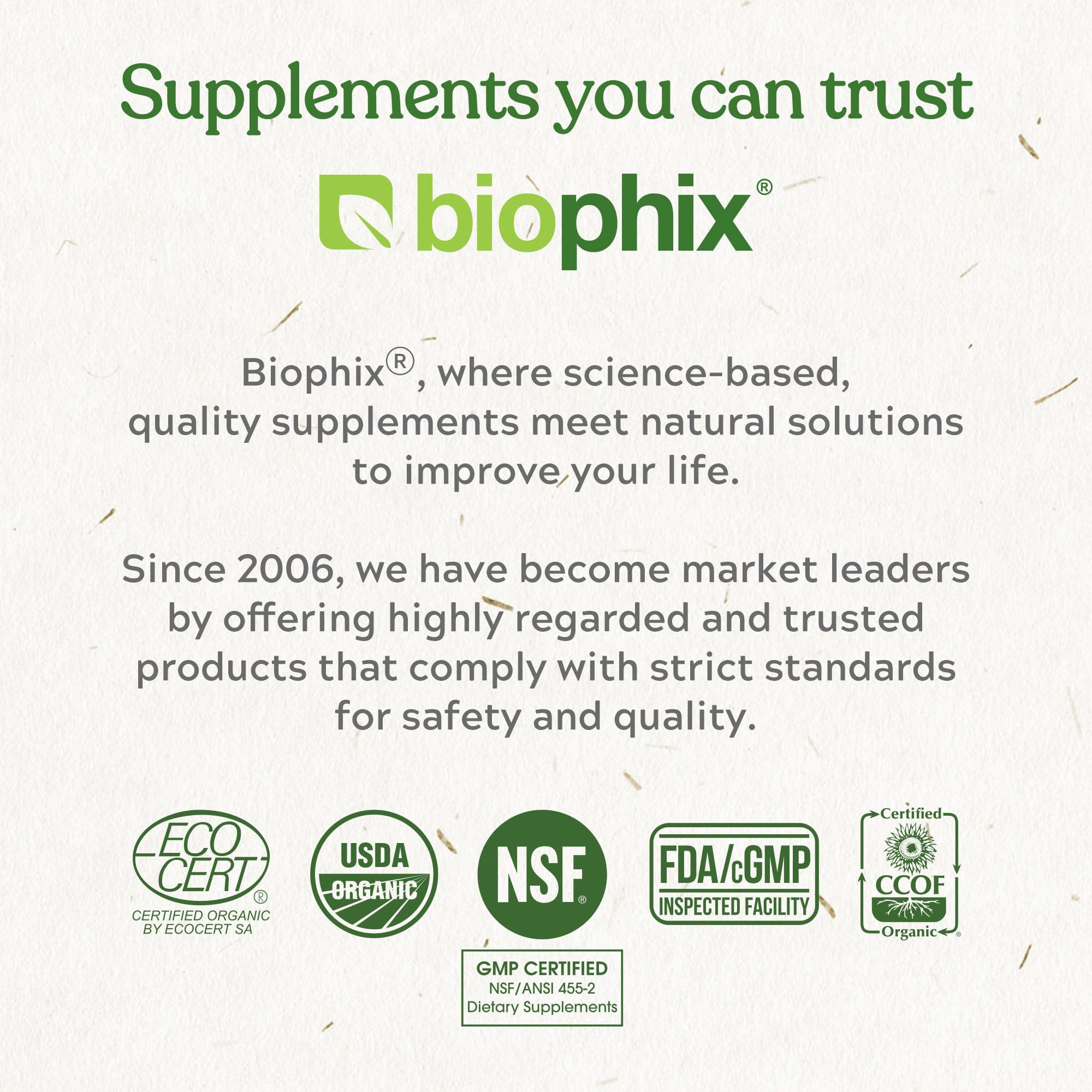 biophix biophix Serrapeptase 120000 SPU Maximum Strength 200 Veggie Caps - Delayed Release Formula - Natural Enzyme Support