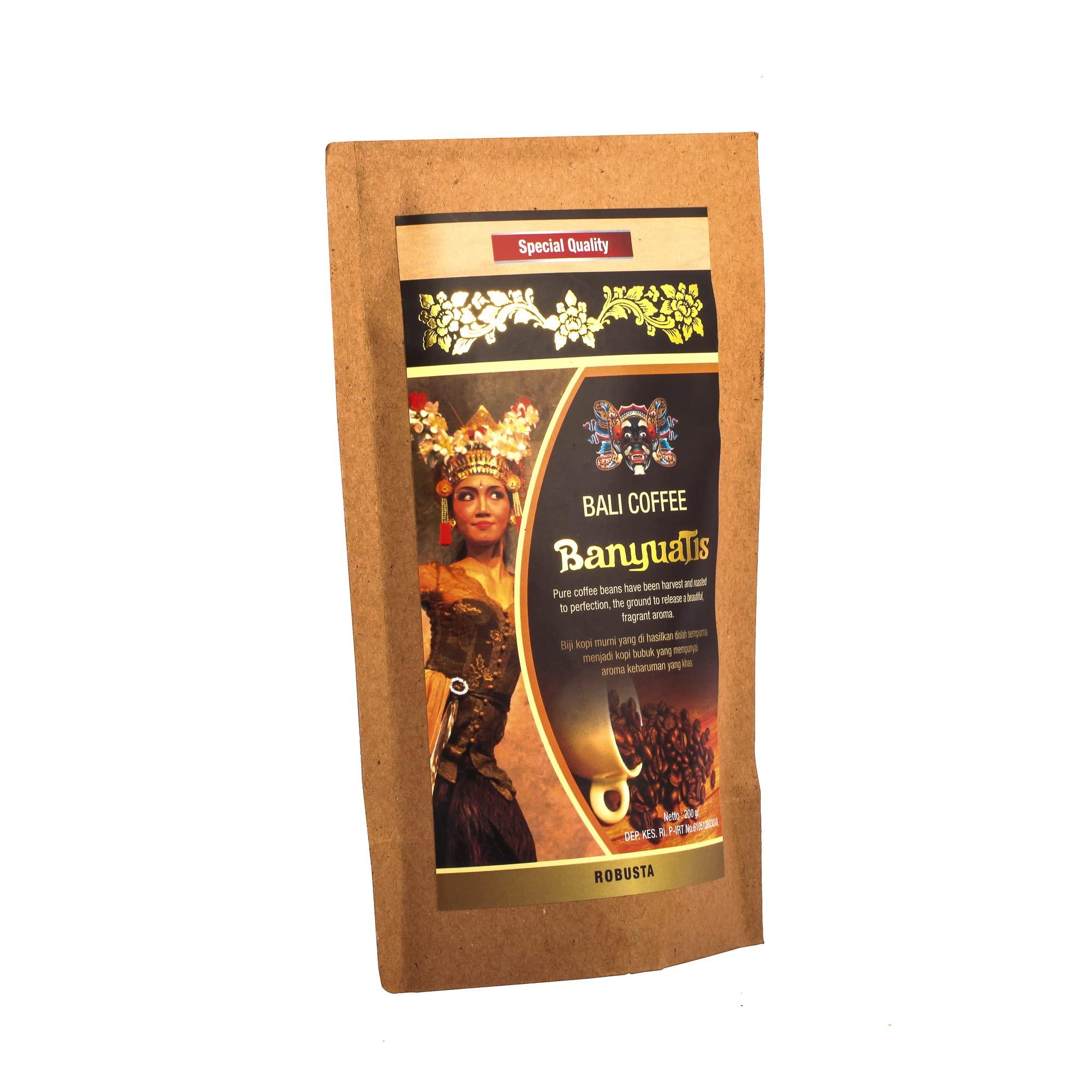 CV. Pusaka Bali Persada BanyuaTis Indonesia Bali Coffee Robusta Powder Foil 200g