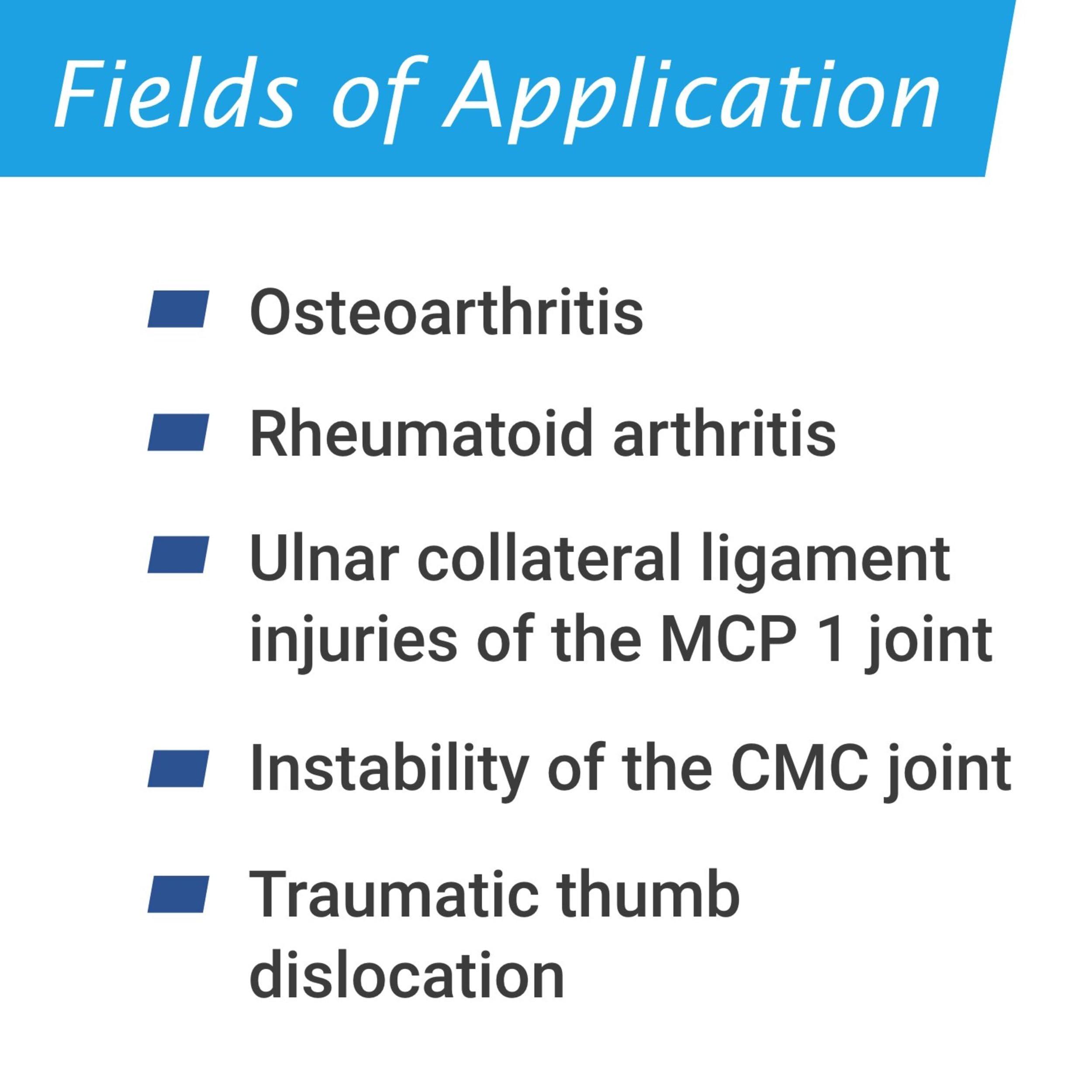 BSN Medical Actimove Professional Line Rhizo Forte Thumb Orthosis Thumb Brace for Osteoarthritis, Skiers Thumb, Rheumatoid Arthritis, Sprains Patented Design Right Hand Gray, Medium