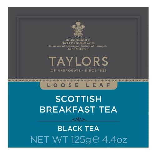 Taylors of Harrogate Taylors of Harrogate Scottish Breakfast Loose Leaf, 4.41 Ounce Carton