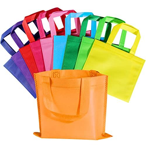 SPERPAND SPERPAND 30Pcs Small Gift Bags with Handles, Holiday Gift Bags Treat Tote Party Favor Bags Goodie Bags for Kids Birthday, Baby Shower, Christmas Gift Bags
