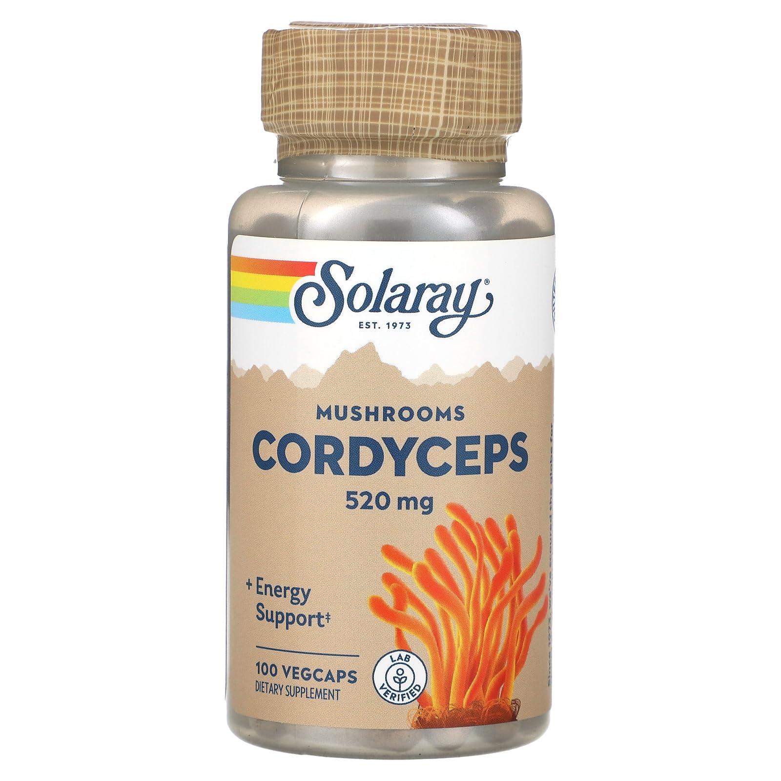 SOLARAY SOLARAY Cordyceps | 100 Count