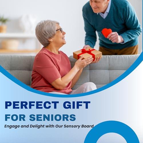 TrenHivSto Fidget Boards for Adults with Dementia Gadgets Toys for Alzheimers Patients-Fidget Toys for Dementia Adults-Dementia Fidget Toys for Elderly-Gifts for People with Dementia Fidget Toys Patients