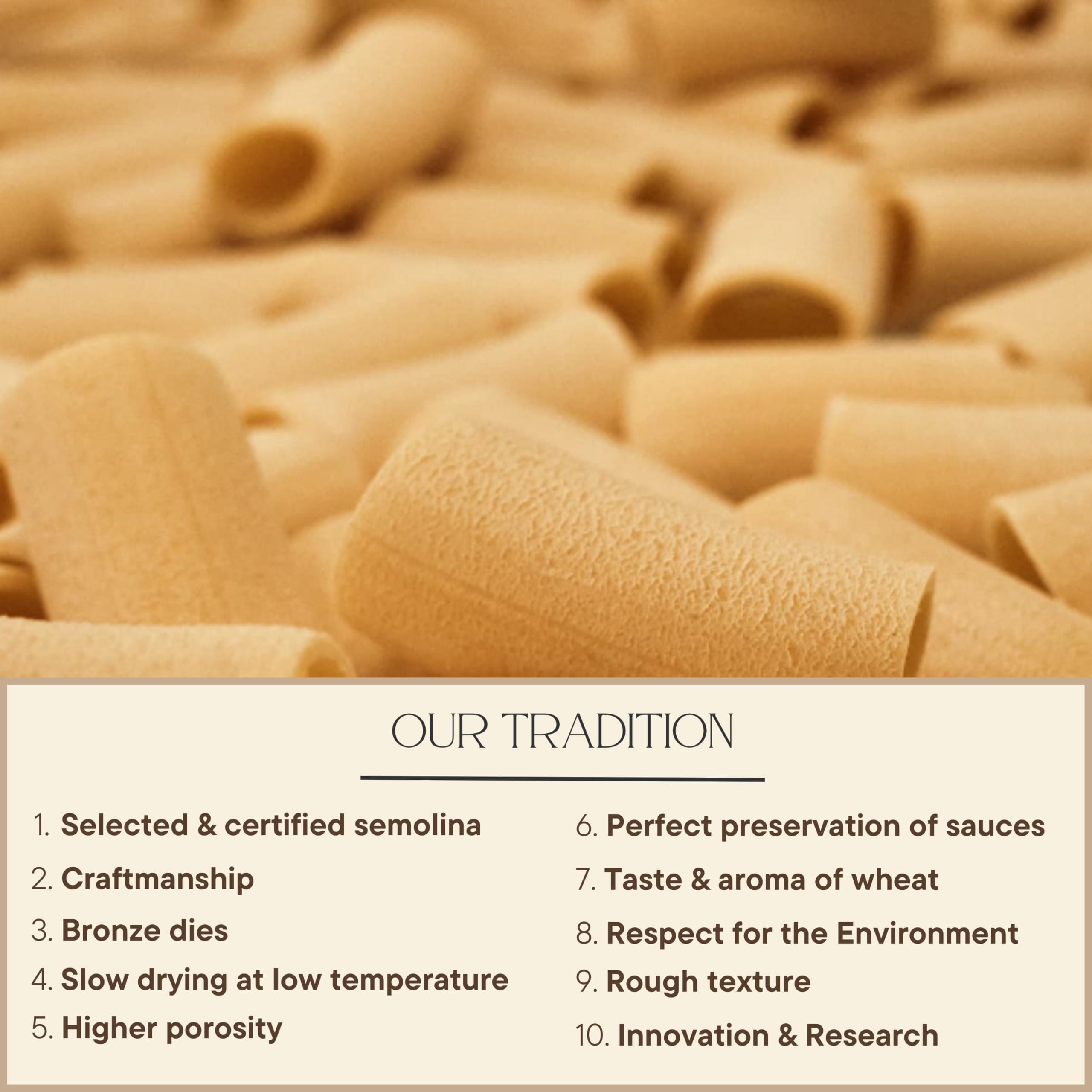 Rustichella d'Abruzzo Rustichella d\'Abruzzo Farro Couscous - 500g Stone Ground Whole Farro - Nutty Flavor & Chewy Texture - Award-Winning Pasta - Easy to Cook