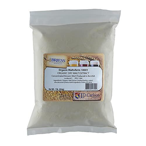 The Homebrew Factory Organic Light Dried Malt Extract DME - Maltoferm 10001-1 Lb