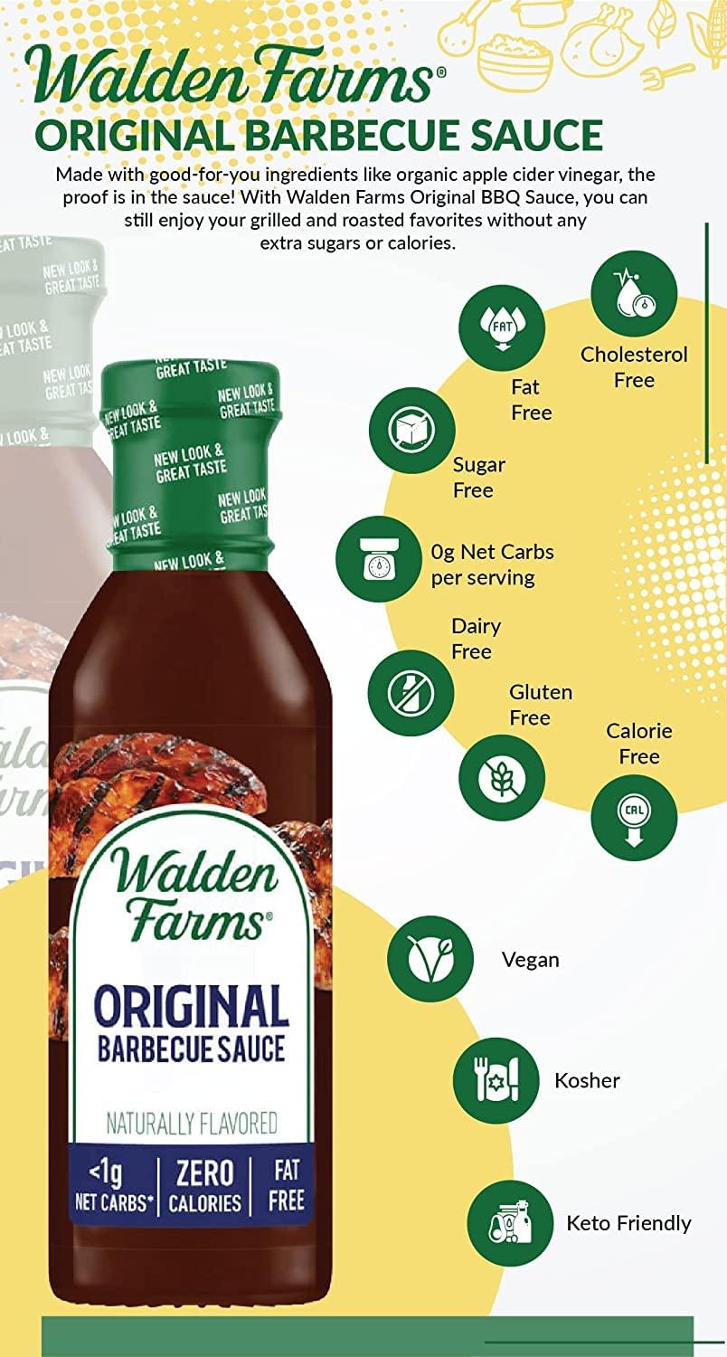 Walden Farms Walden Farms Calorie Free Barbecue Sauce Original - 12 fl oz