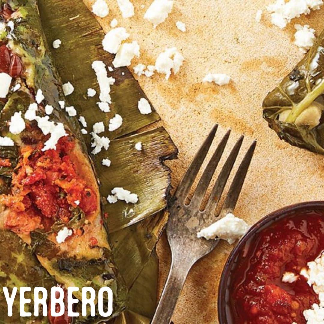 YERBERO Yerbero - Whole Premium Dried Hierba Santa Leaves 1.05 oz (30g) (25+ Leaves Per Bag) | Hoja De Hierba Santa Entera |100% Natural | Mexican Pepper Leaf Acuyo From Mexico | For use in Mexican Dishes, Tamales, Pozole, Carne Asada, Moles.