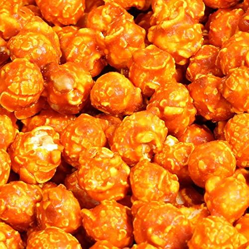 It's Delish Gourmet Orange Flavored Popcorn by It's Delish, 16 Oz Jumbo Container | Bulk Air Popped Pop Corn Snack - Fruity Orange Themed Candy Confetti – Gluten Free, Vegan, Kosher, 1 Count