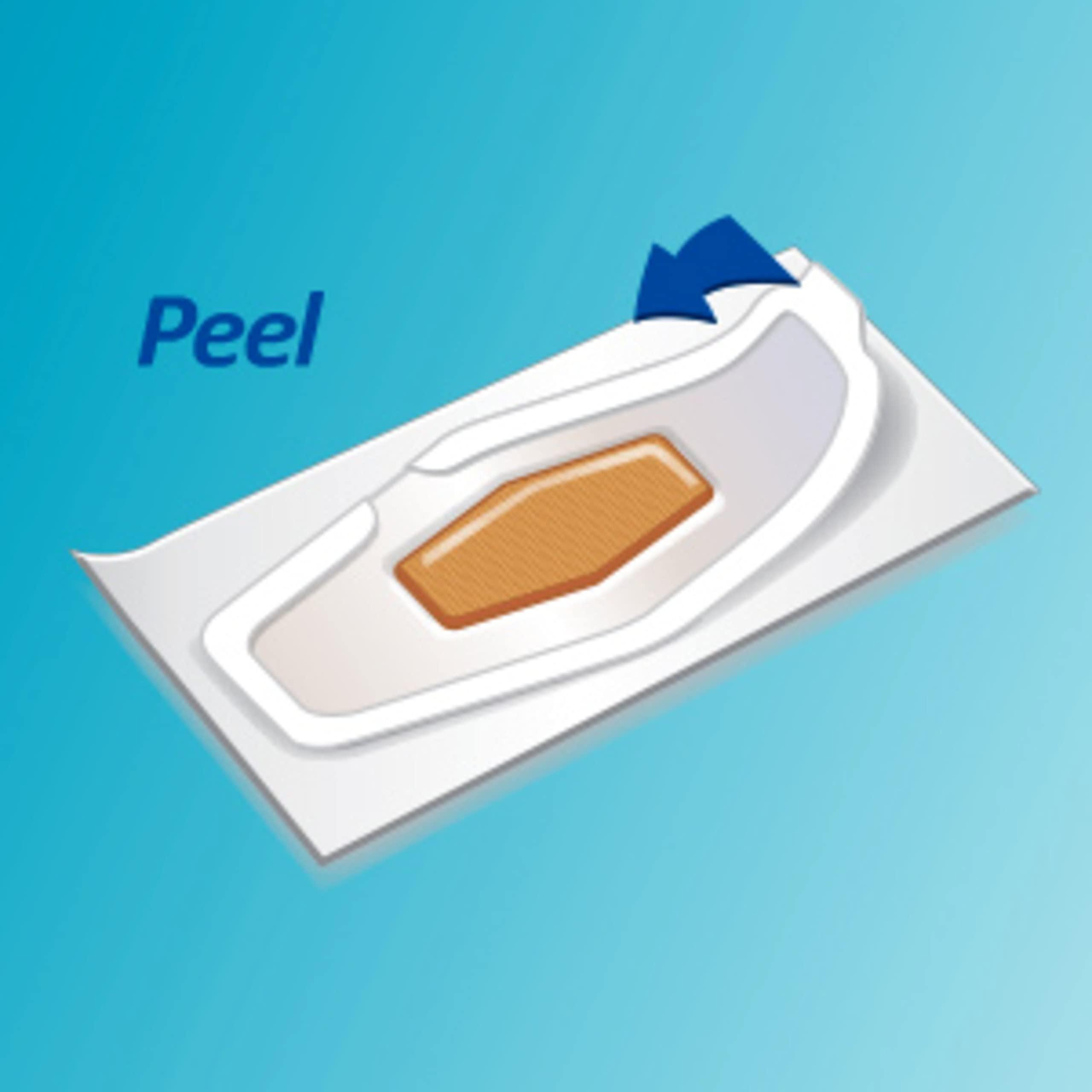 Nexcare Nexcare Waterproof Bandages, Stays on in the Pool, Holds for 12 Hours, Clear Bandages for Fingers and Elbows - 100 Pack Waterproof Bandages