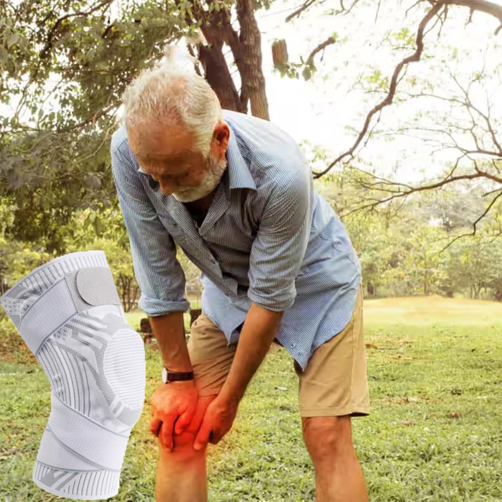 Sam Diary Sam Diary Griqos Knee Braces for Knee Pain, Compression Knee Sleeves with Patella Gel Pad, Fitness Knee Pads for Men and Women (black, M)