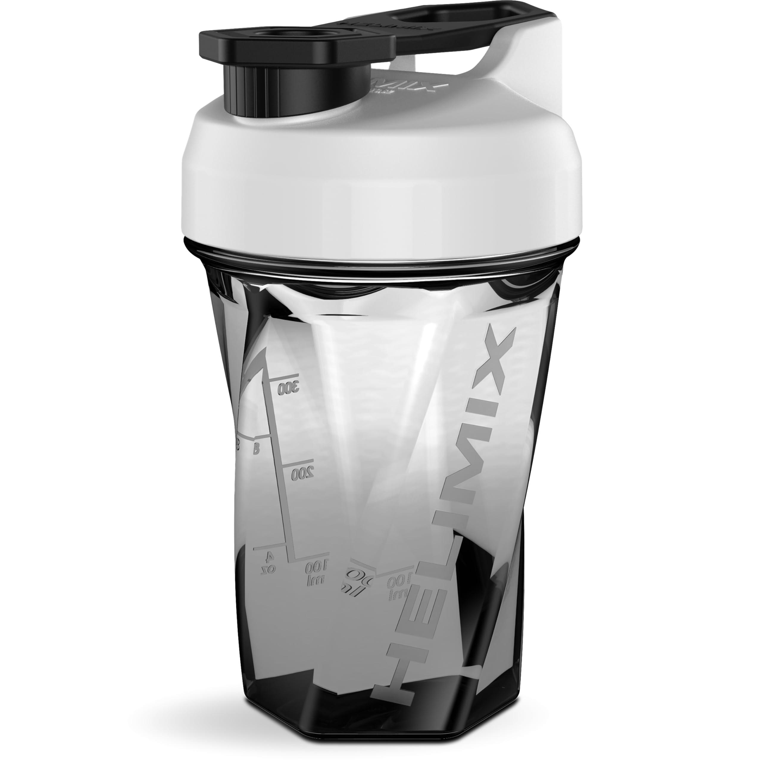 HELIMIX HELIMIX 1.5 Vortex Blender Shaker Bottle Holds Upto 20oz | No Blending Ball or Whisk | USA Made | Portable Pre Workout Whey Protein Drink Shaker Cup | Mixes Cocktails Smoothies Shakes | Top Rack Safe