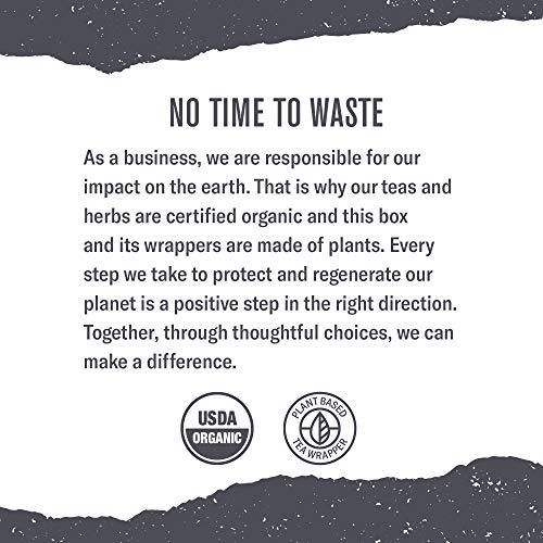 Numi Numi Organic Tea Ginger Lemon, 16 Count Box of Tea Bags (Pack of 6) Decaf Green Tea (Packaging May Vary)