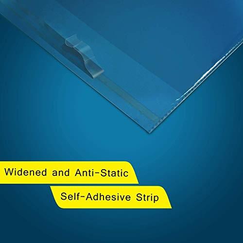 iMailer iMailer - 1000 Pcs - 5\" x 7\" Resealable Cellophane Bags- Self Sealing Clear Cello Bags for A2 A4 A6 Cards & Envelopes, Photo, Prints, Candies