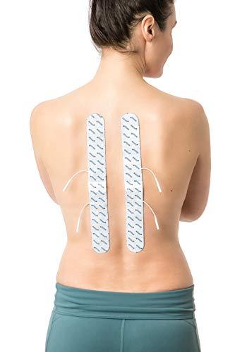 Axion Axion Adhesive Electrode Set Ideal Shape for TENS Therapy on The Neck, Back and Shoulders with 5 Electrode Pads | Reusable Self-Adhesive Electrodes for TENS Units
