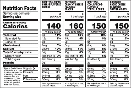 Frito Lay Frito-Lay Doritos & Cheetos Variety Pack Box 18ct