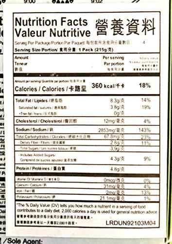 Sau Tao Sautao Mustard Green Duck Soup Flavor Xiao Qiao Rice Vermicelli 30.4 Oz (7.4 Oz X4) And 2 Pairs Of Chopstick