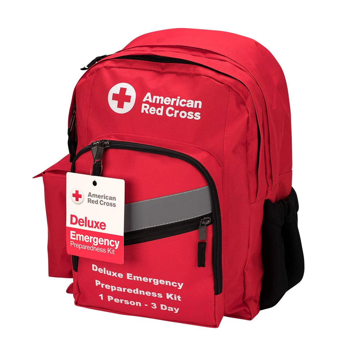 First Aid Only First Aid Only 91052 American Red Cross 3 Day Emergency Preparedness Backpack