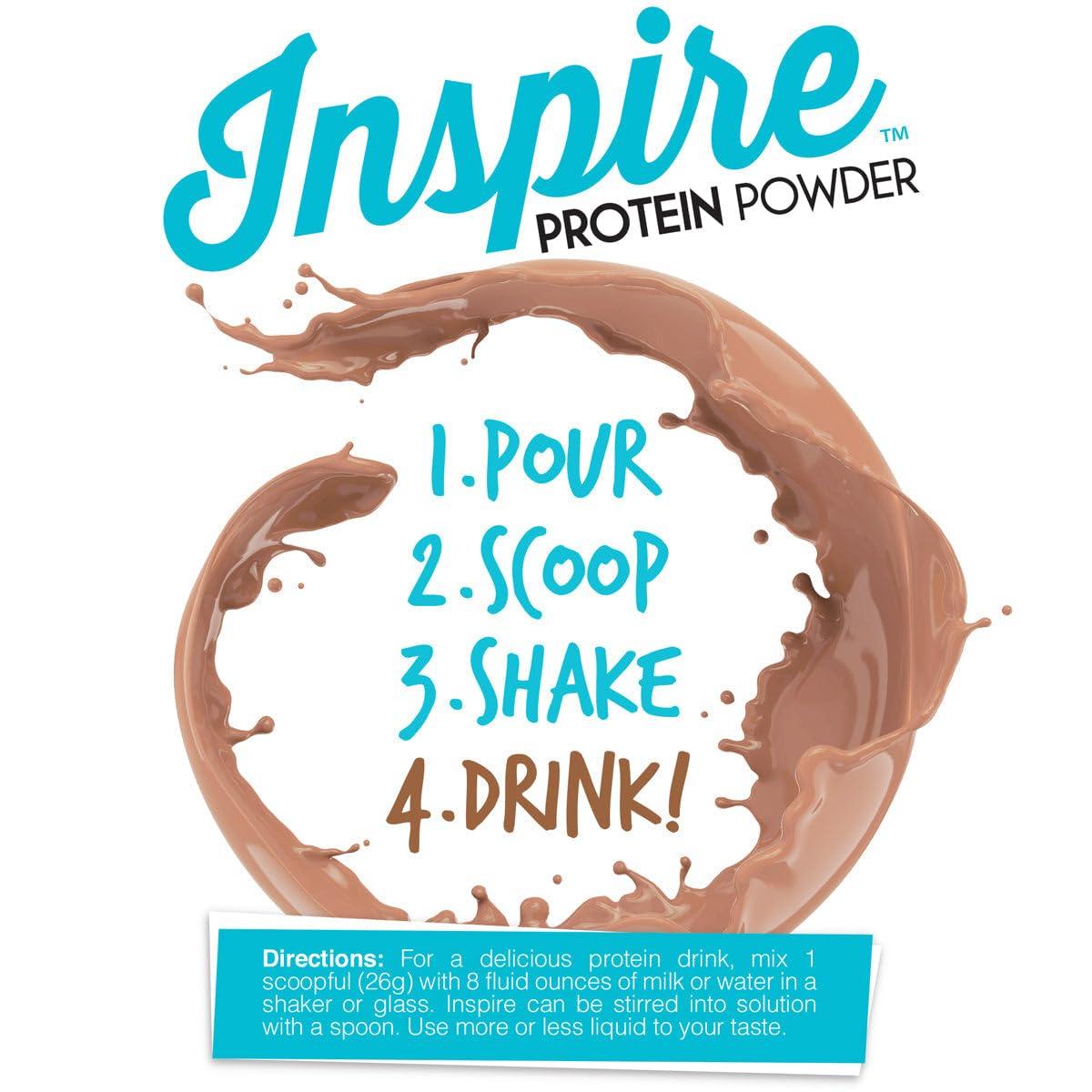 Bariatric Eating Bariatric Eating Inspire Milk Chocolate Salted Caramel Whey Protein Isolate Powder
