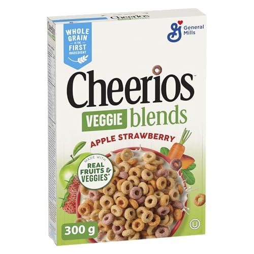 Cheerios Cheerios Veggie Blends, Apple Strawberry Cereal, 300g/10.5 oz. Box
