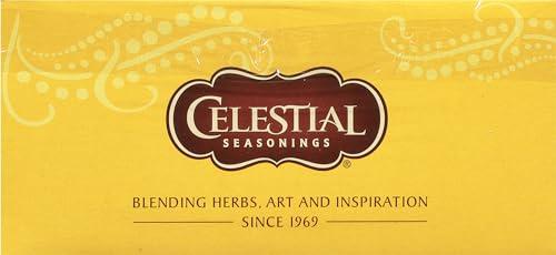 Celestial Seasonings Celestial Seasonings Lemon Zinger Herbal Tea, Caffeine Free, 20 Tea Bags Box (Pack of 2)