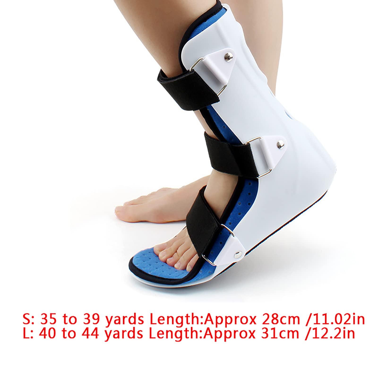 PAILON PAILON Foot Ankle Fracture Boot, Ankle Brace Walking Boot with Adjustable Straps, Breathable and Waterproof Fabric, for Ankle Sprains, Stable Fractures, Tendon Sprains