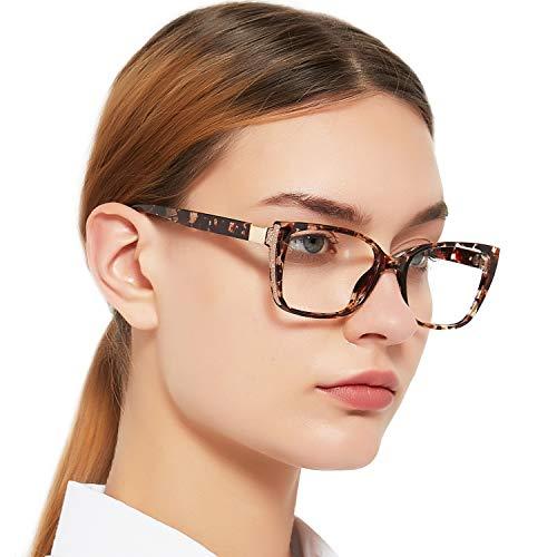 OCCI CHIARI OCCI CHIARI Reading Glasses 5.0 for Women Cateye Readers 0 100 150 200 250 300 350 400 500 600 (Demi, 5.0)