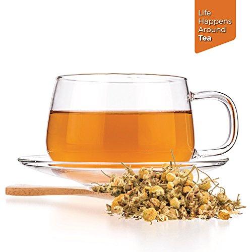 Tealyra Tealyra - Lovely Night - Chamomile Rooibos Mint - Calming & Relaxing - Herbal Loose Leaf Tea - Antioxidants Rich - All Natural Ingredients - Caffeine-Free - 110g (4-ounce)