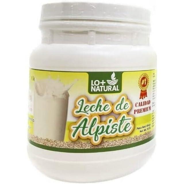 LO+NATURAL Leche de Alpiste (454g) Canary Seed Milk / 100% Natural Suplemento Alimenticio Bote