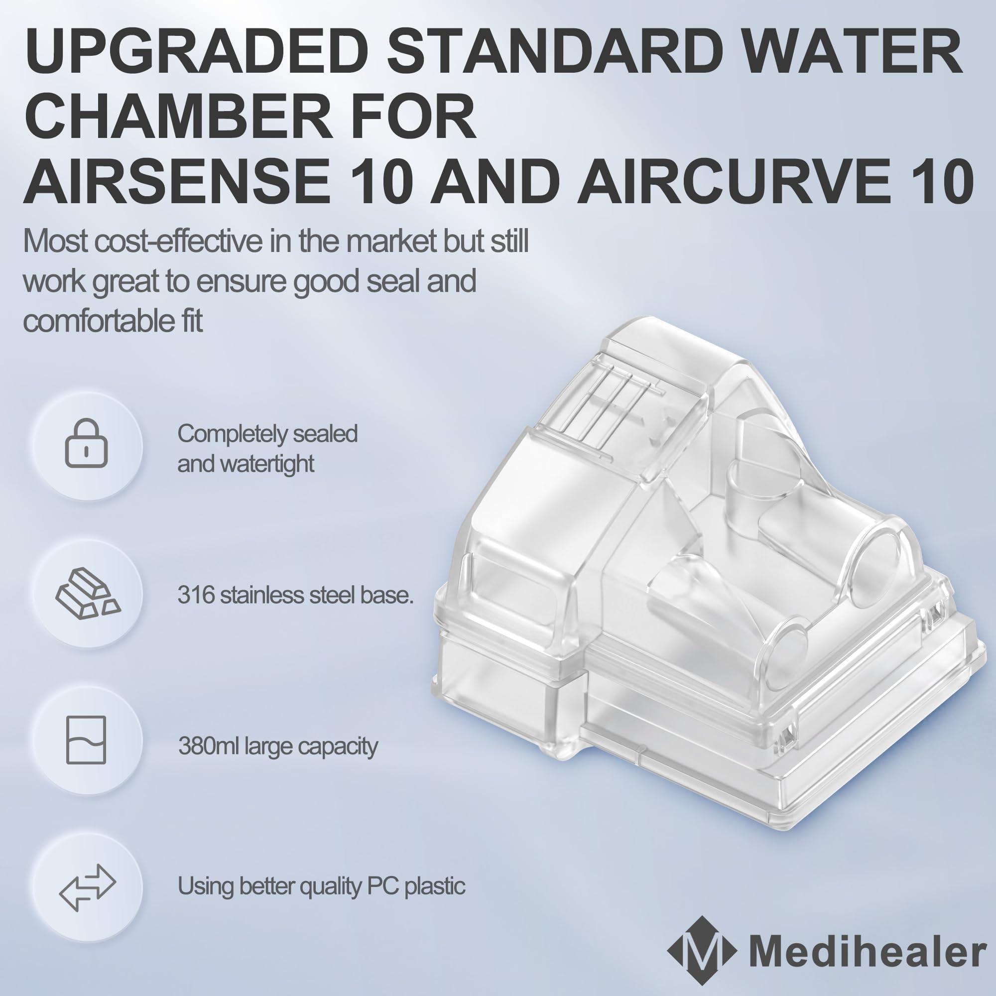 Medihealer Replacement Water Chamber for Air Sense 10, HumidAir Water Tub for S10 Series, 380ml Upgraded Standard Humidifier Tub,Great-Value Supplies by Medihealer.