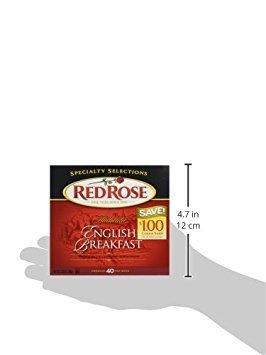 Red Rose Red Rose English Breakfast Tea, 40 ct