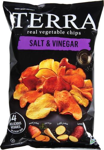 Terra Terra Vegetable Chips, Sea Salt and Vinegar, 5 oz