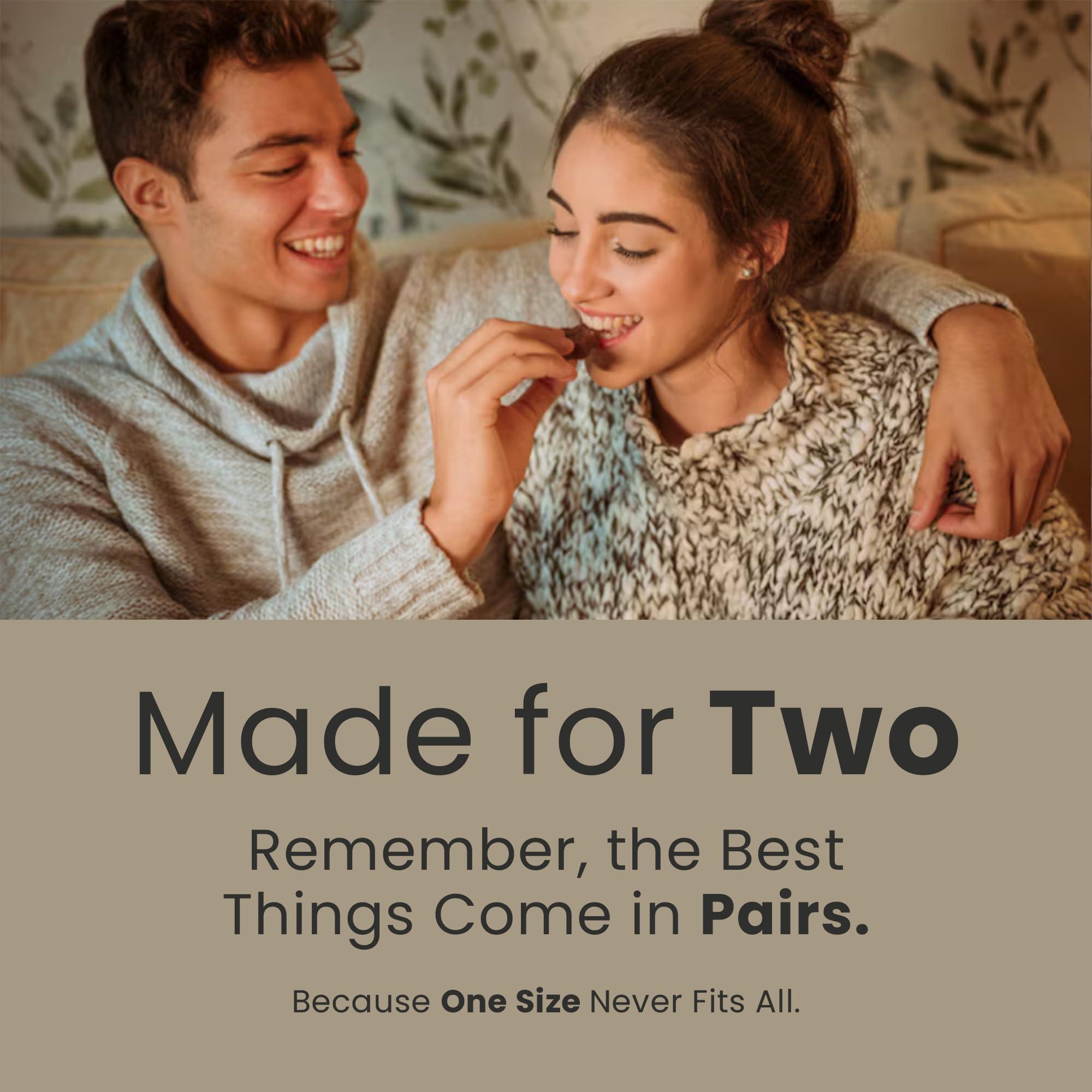 Kums Kums Dark Chocolate (1 Box) Mood Chocolate for Couples Chocolate Tabs, Vegetarian Delight Ideal for Men & Women | Luxurious Tab Chocolate Bars (Tailored For His And Her Chocolate) Romance Chocolate