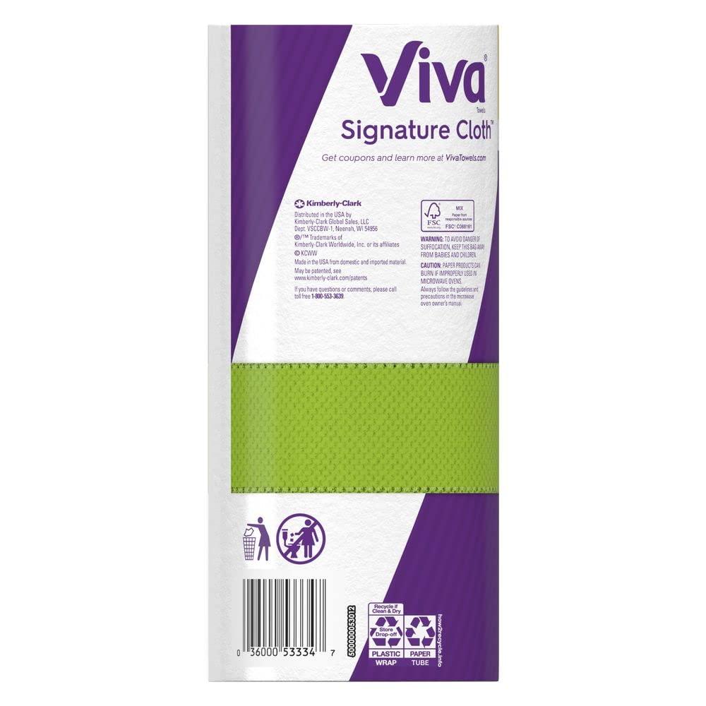 Viva Viva Signature Cloth Paper Towels, Choose-A-Sheet, Big Roll, 12.67 Ounce