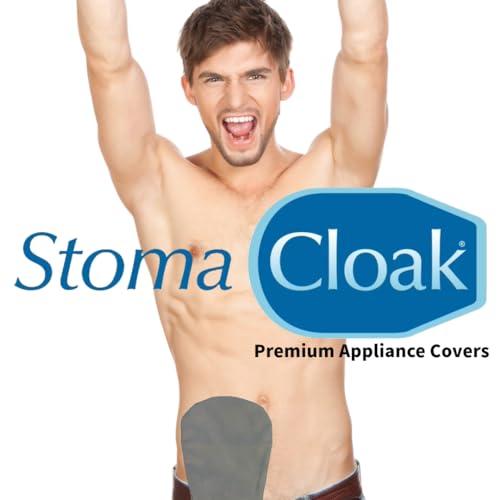 STOMA CLOAK StomaCloak Ostomy Pouch Covers - Odor Reducing, Moisture Wicking, Cool Fabric - Fits All Ostomy Sizes, Discreet Protection for Colostomy, Ileostomy, Urostomy Bags - 3-Pack (Beige, 2.75R)