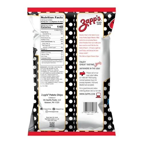 Zapp\'s 8oz. Zapp\'s Kettle Potato Chips, Voodoo Heat
