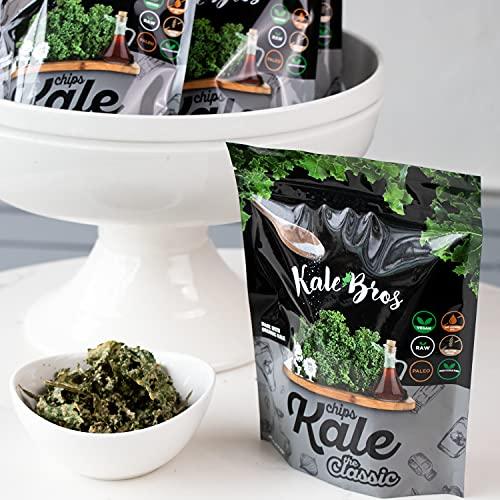 Kale Bros Kale Bros, Kale Chips, The Classic, Multi-pack (Pack of 3) Vegan/ Gluten-free/ Paleo Snack