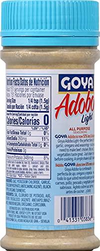 Goya Goya Foods Adobo Light with Pepper, 8-Ounce (Pack of 24)