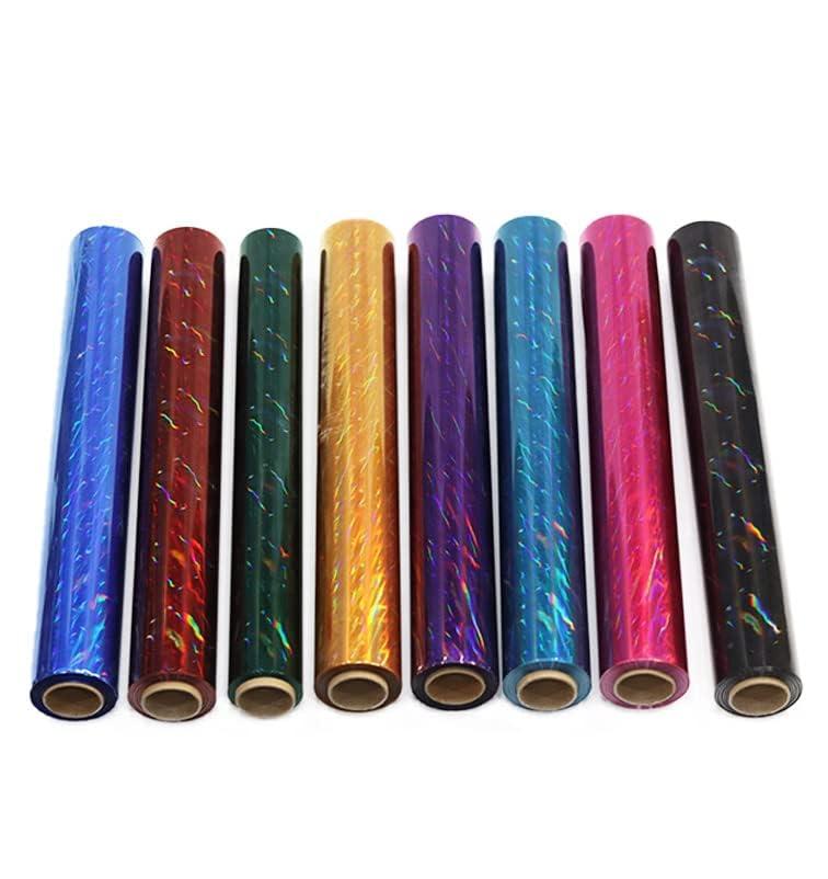 CMFYHM CMFYHM Iridescent Deep Blue Cellophane Wrap Roll I 34 In Wide X 50 Ft Long I Colorful Cello Perfect For Baskets,Gifts, Treats,Birthday Holiday Wedding Floral, Party Arts Crafts Decoration
