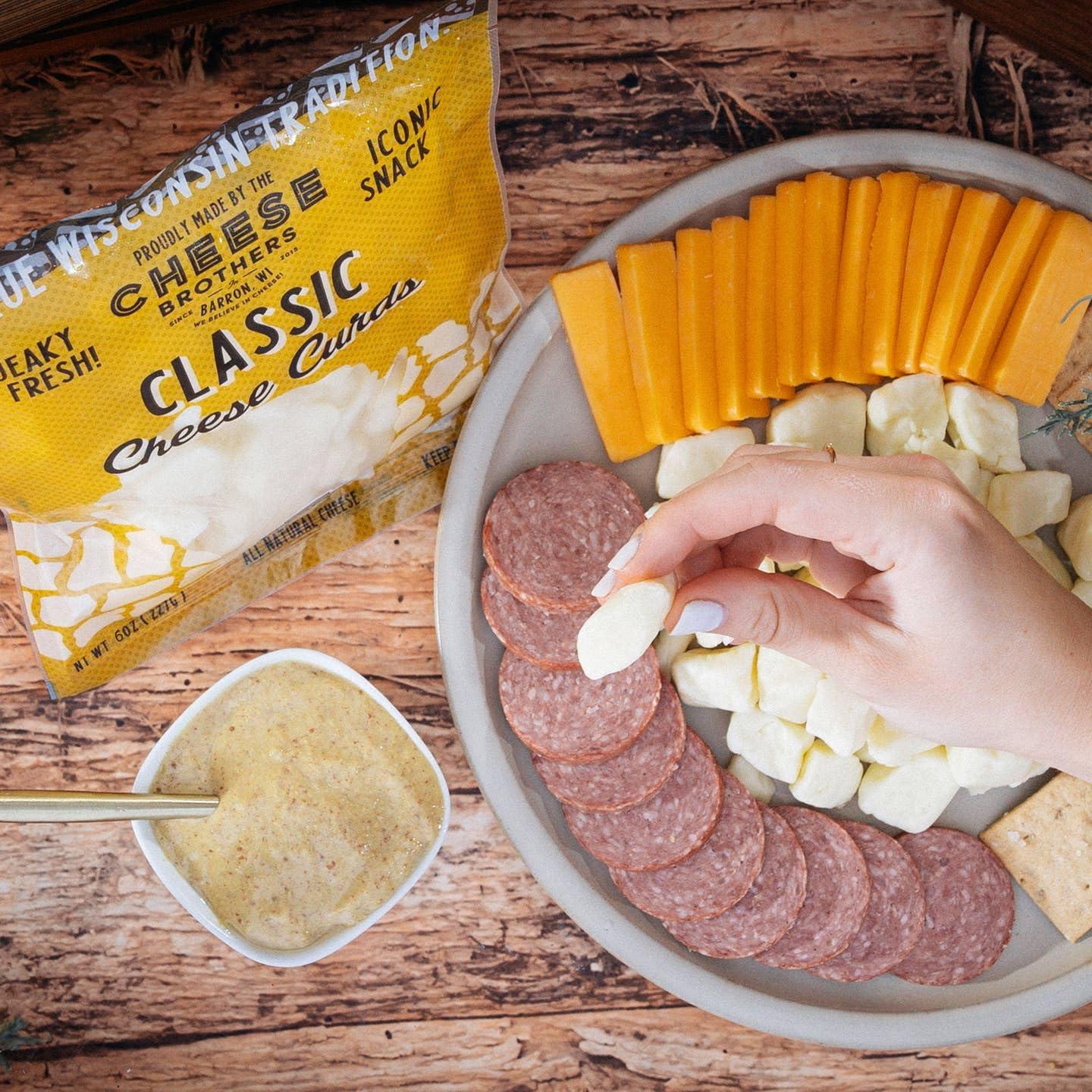 CHEESE BROTHERS INC Cheese Bros Squeaky Fresh Wisconsin CHEESE CURDS | 8 ounce bags | Gourmet Gift for Families… (8)